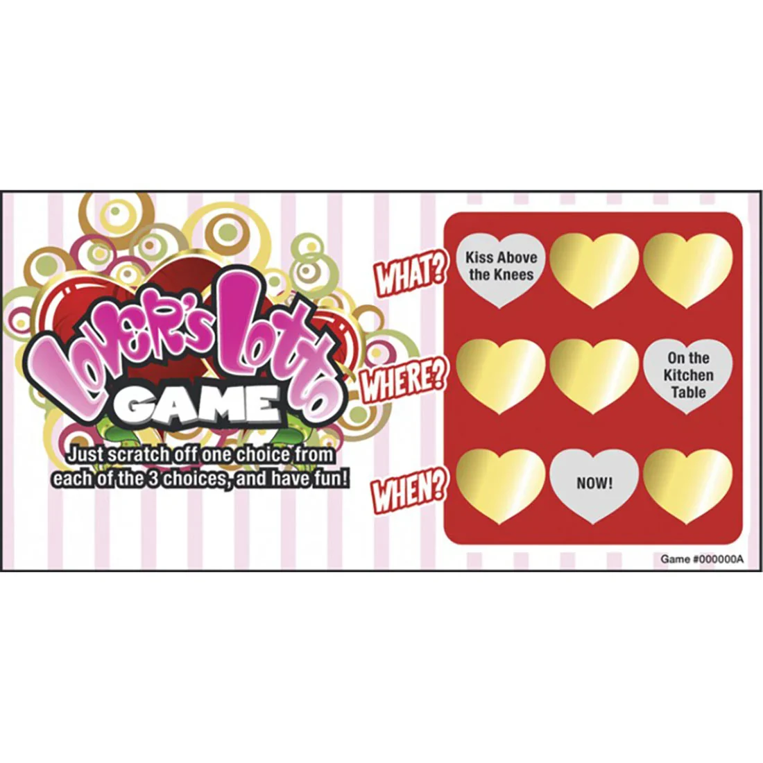 Lover's Lotto Scratch Game - Image 2