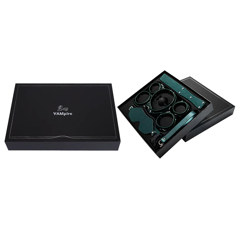 Luxe Bondage Box Set in Emerald by Fetish Pleasure Play - Image 12