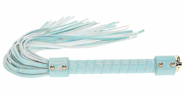 Luxury Traveler Bondage Collection in Iridescent Teal with Bag - Image 9