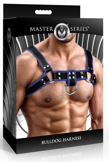 Master Series Bulldog Harness - Blue - Image 6