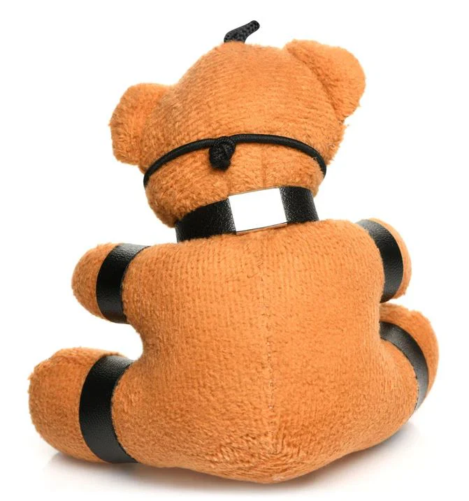 Master Series Gagged Plush Teddy Bear Keychain - Image 3