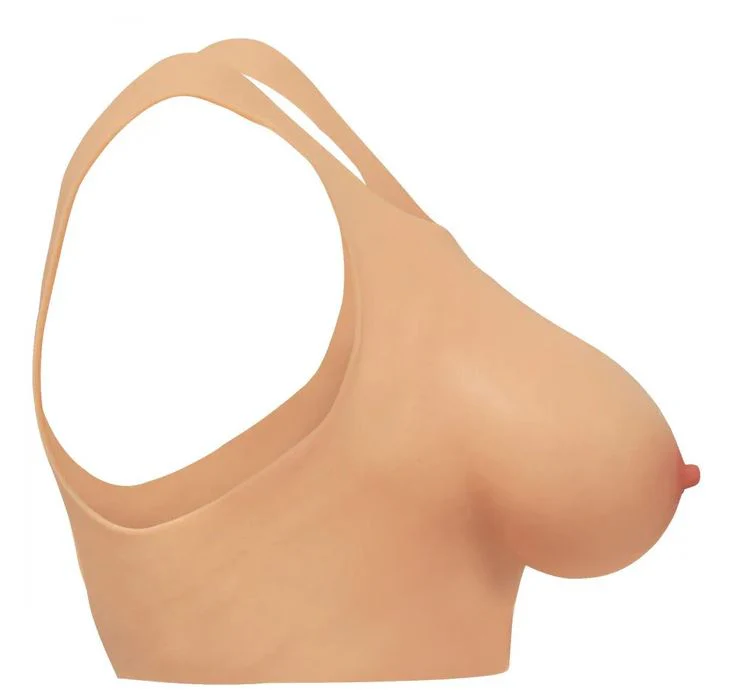 Master Series Perky Pair D-Cup Silicone Breasts - Image 2