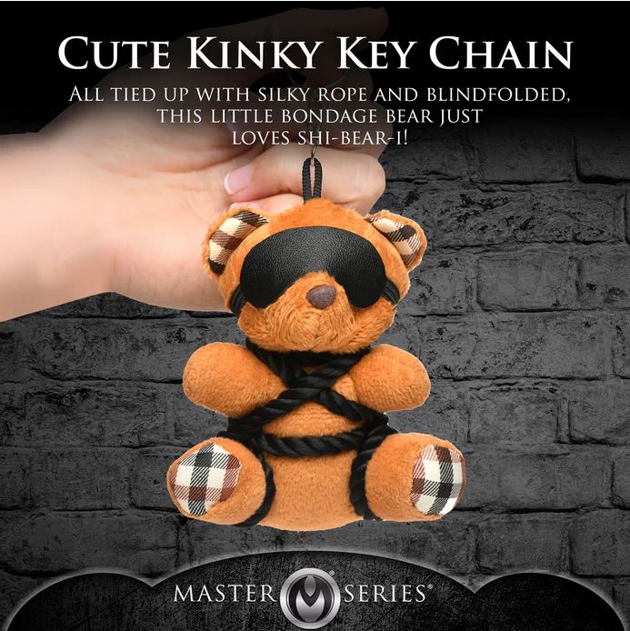Master Series Rope Plush Teddy Bear Keychain - Image 5