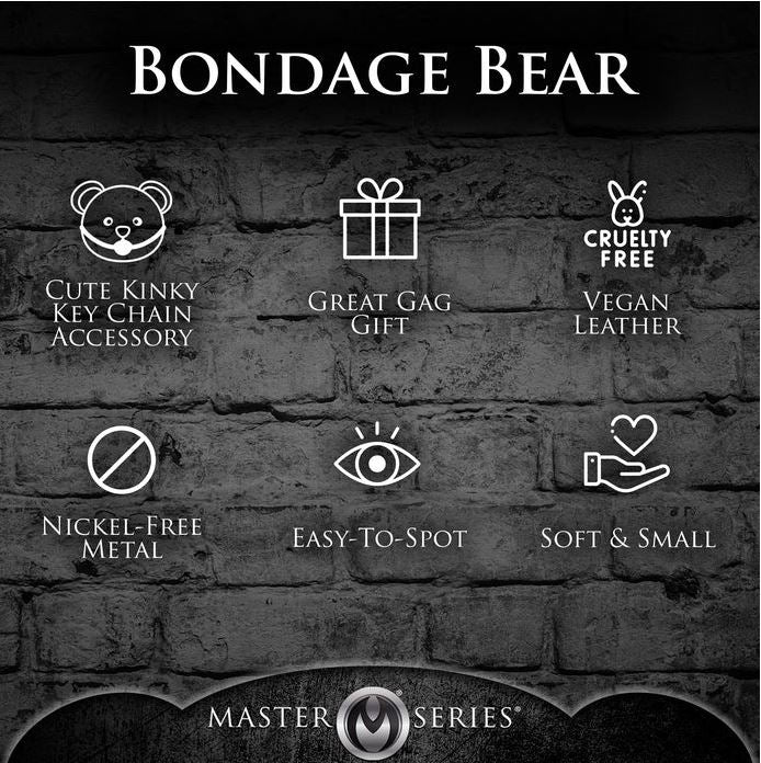 Master Series Rope Plush Teddy Bear Keychain - Image 7