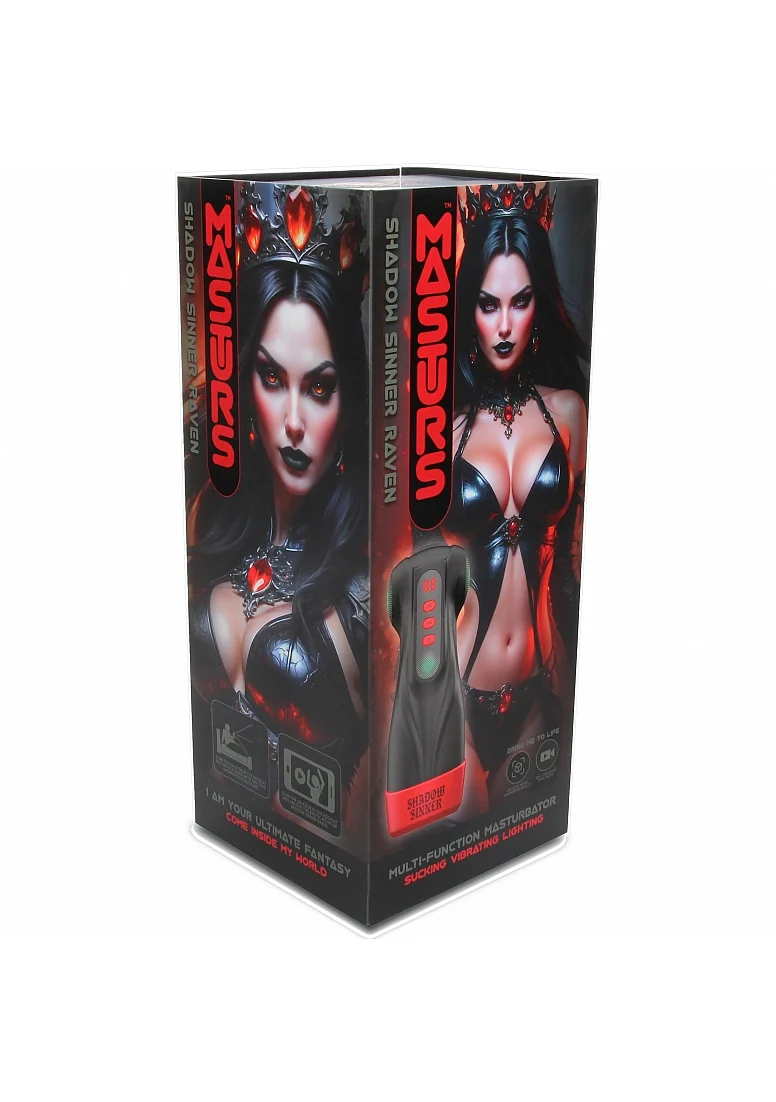 Masturs Raven the Shadow Sinner Multi-Function Masturbator - Image 5