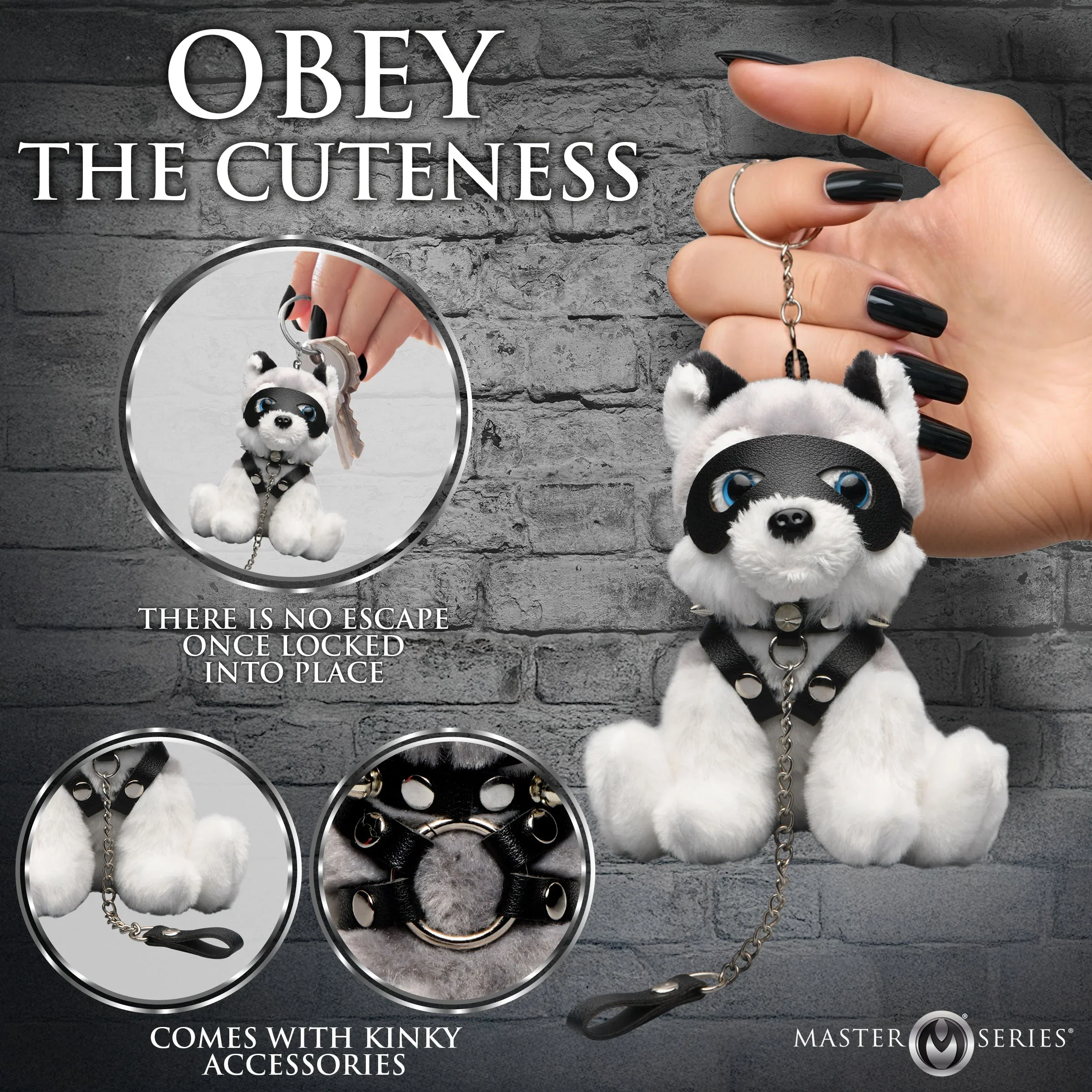 Max The Fetish Pup Keychain - Image 5