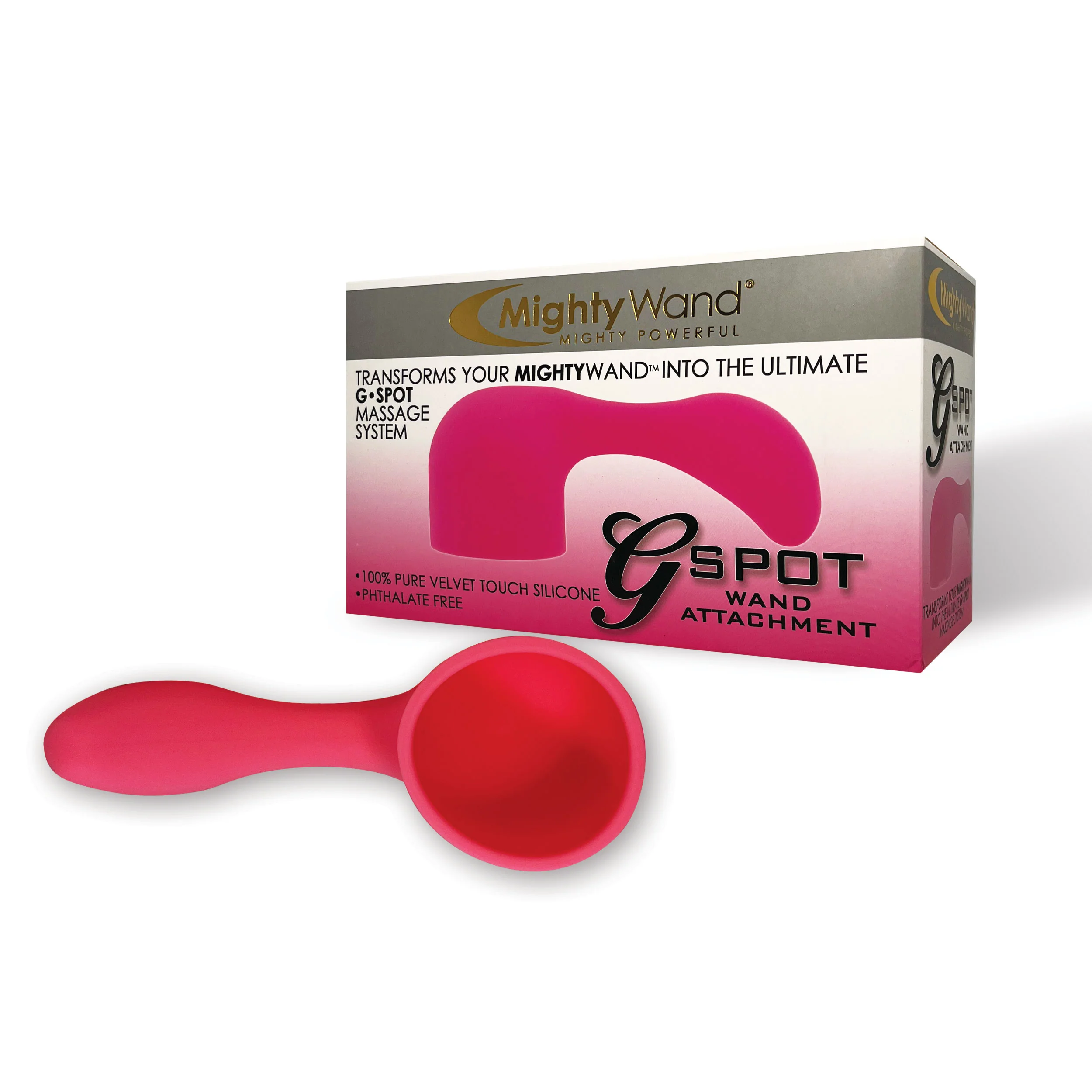 Mighty Wand Pink G-Spot Attachment - Image 2