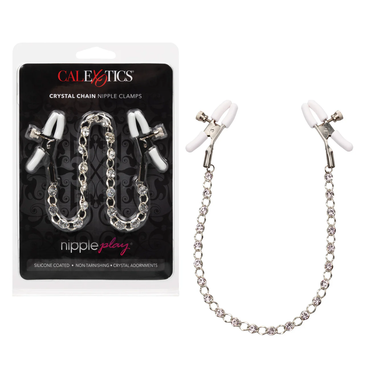 Nipple Play Crystal Chain Nipple Clamps - Image 6