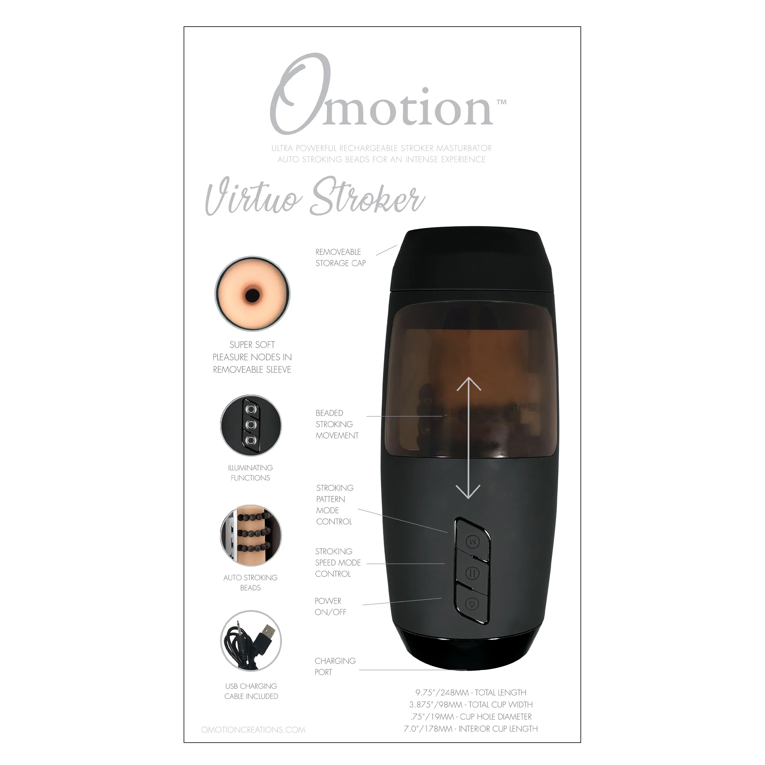 Omotion Virtuo Stroker - Image 4