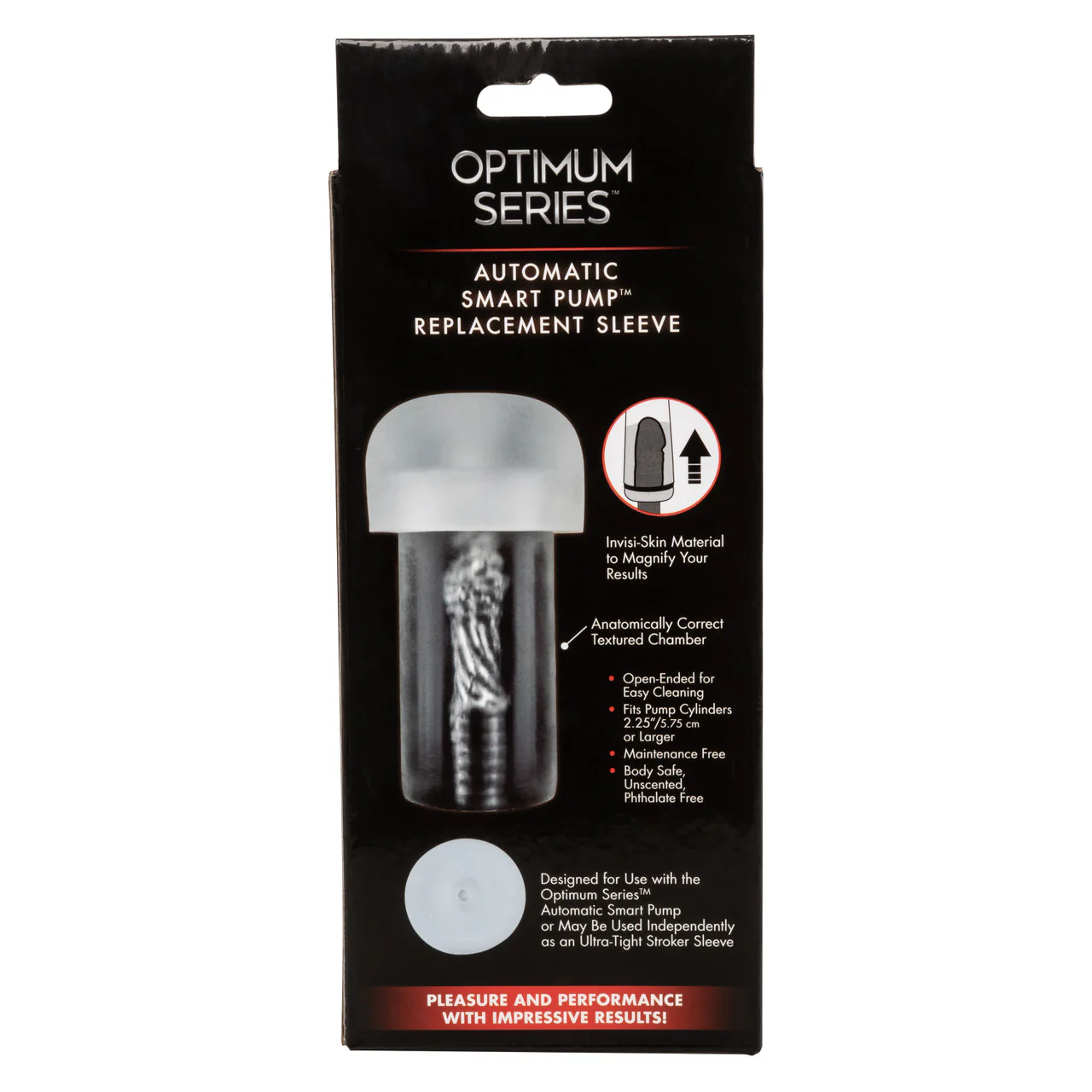 Optimum Series Automatic Smart Pump Replacement Sleeve - Clear - Image 4