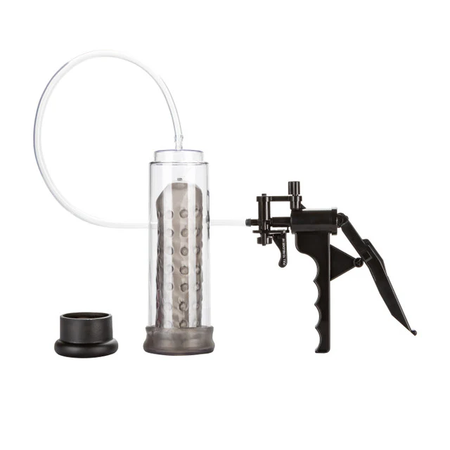 Optimum Series Pistol Penis Pump in Clear