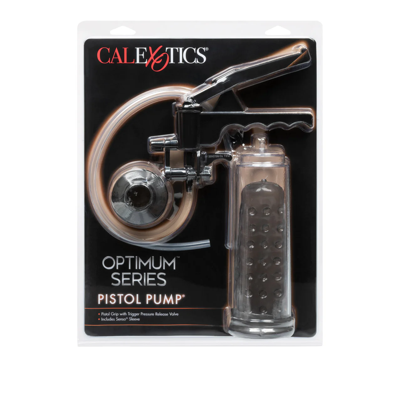 Optimum Series Pistol Penis Pump in Clear - Image 8