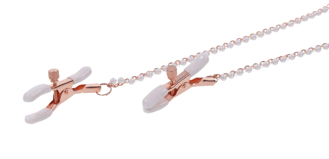 Peaches ‘n CreaMe Collar with Nipple Clamps by Sportsheets - Image 4