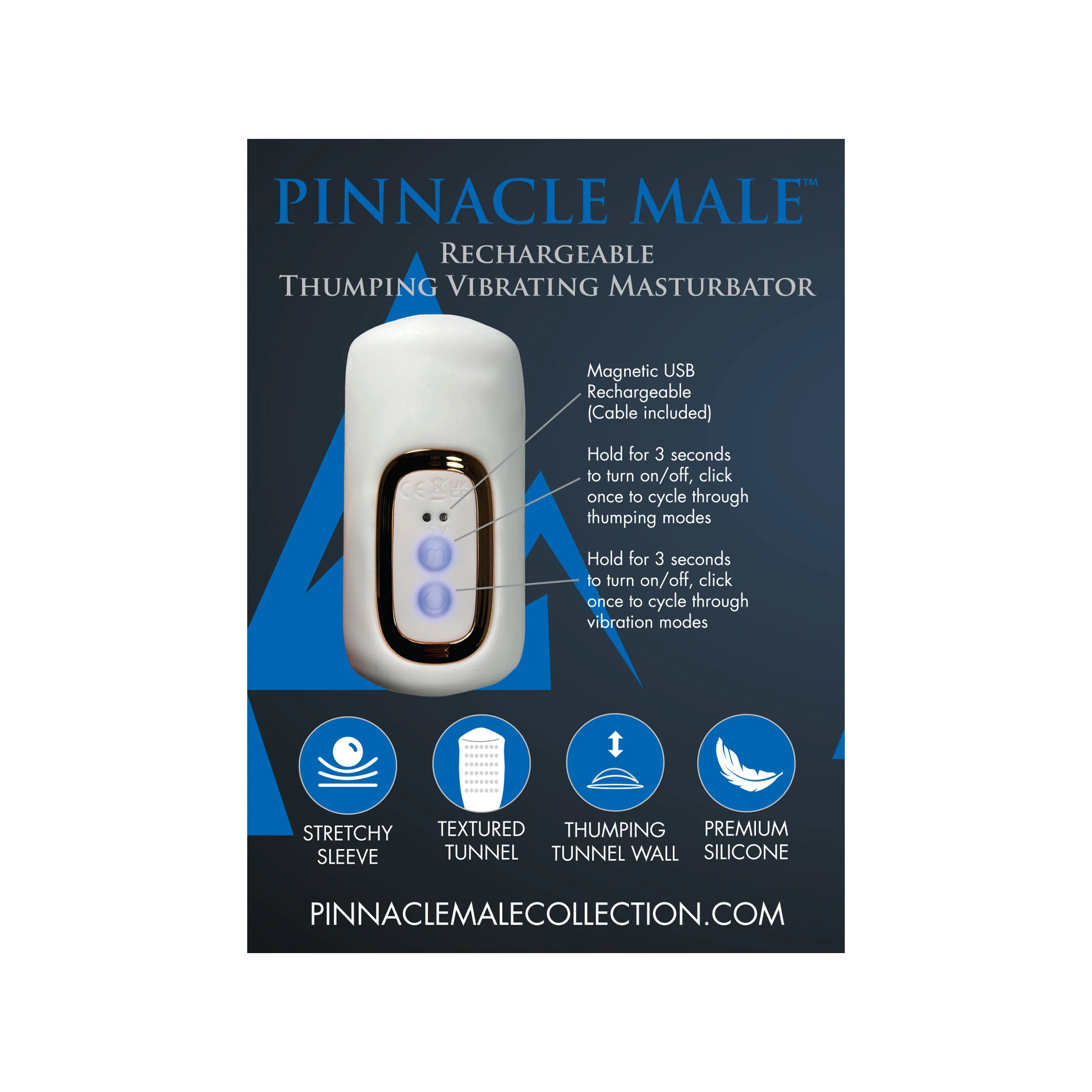 Pinnacle Male Thumping Stroker - Image 4