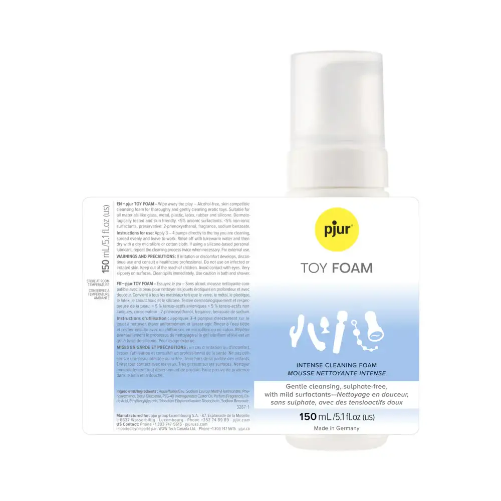 pjur Toy Foam Intense Toy Cleaner 150ml - Image 2