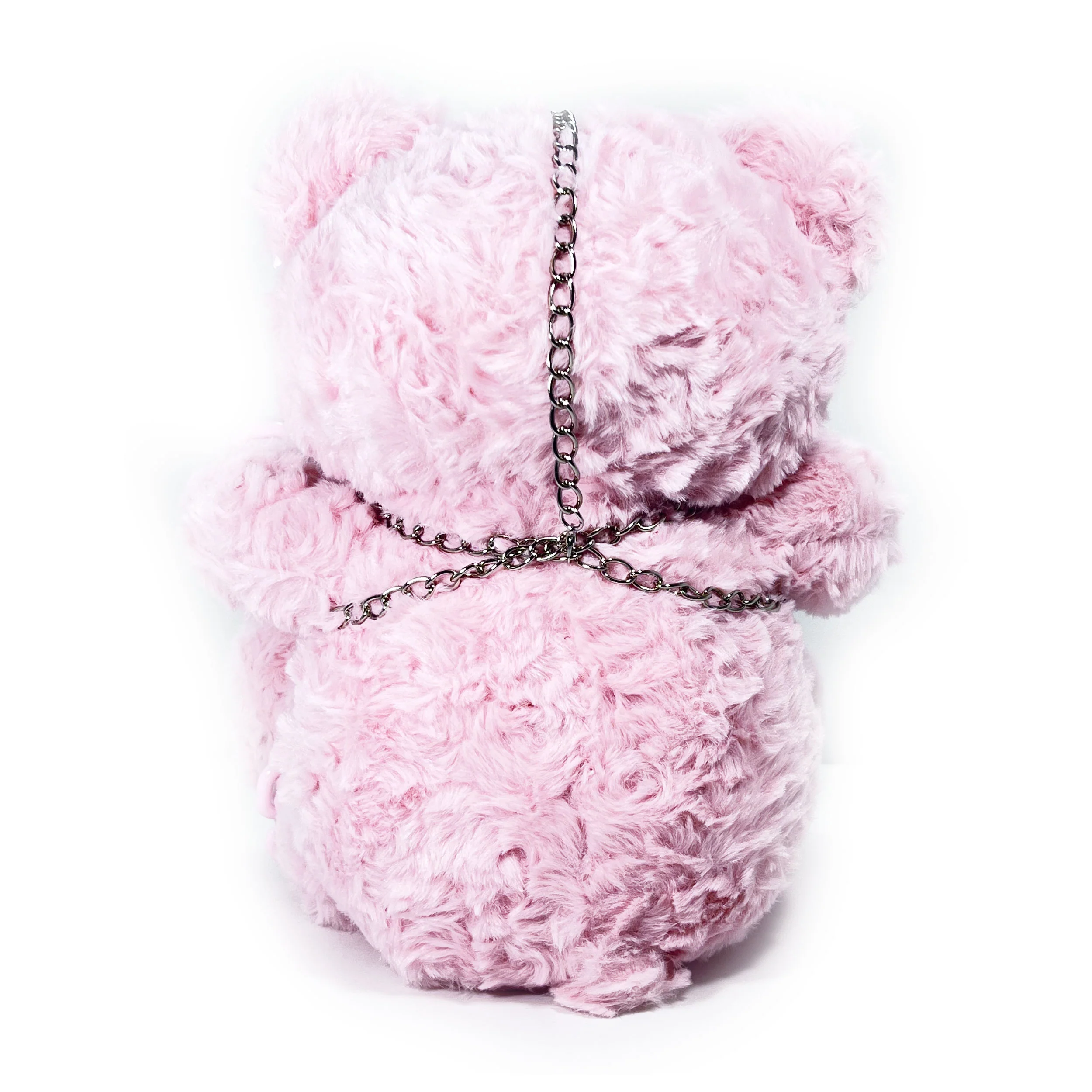 Plush Bondage Teddy Bear by Fetish Pleasure Play in Pink - Image 5