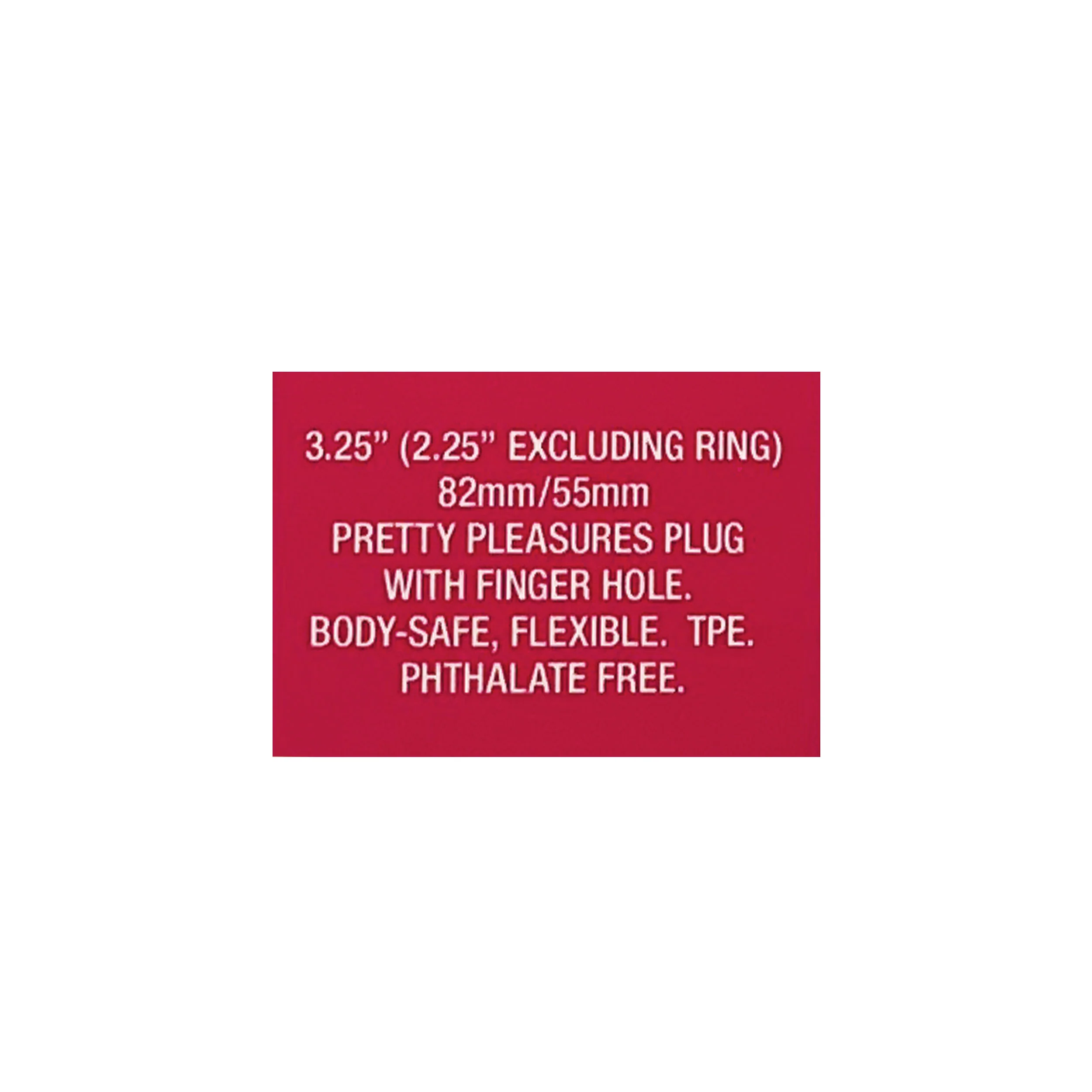 Pretty Pleasures Pink Anal Plug - Image 2