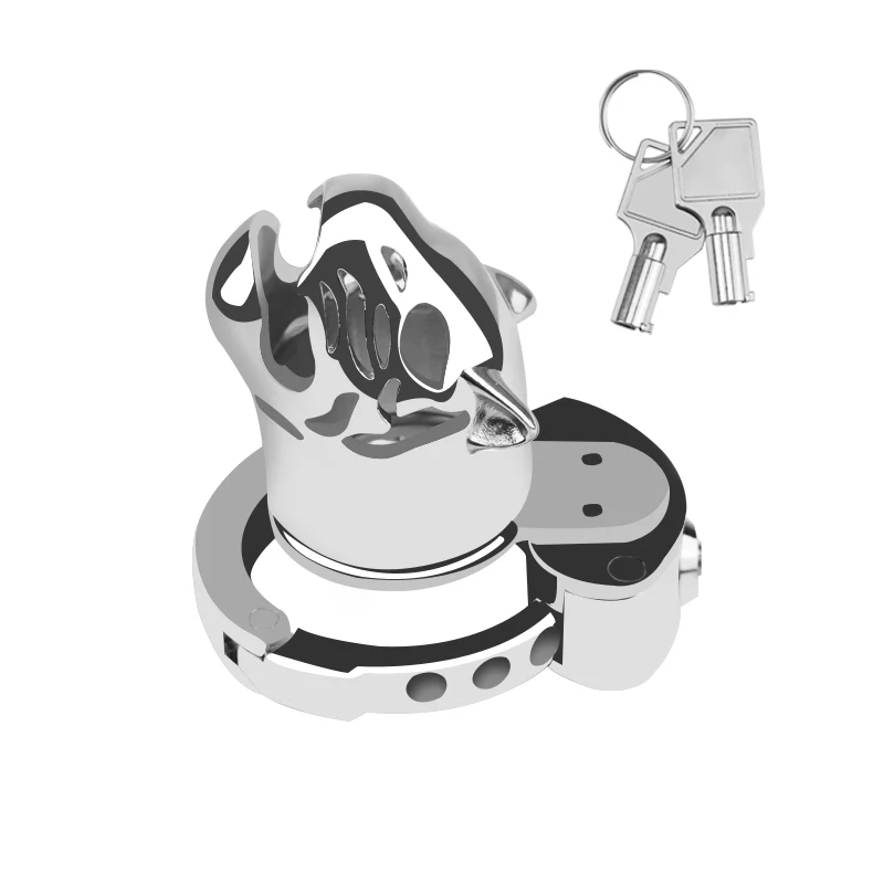 Puma Adjustable Ring Metal Cock Cage 2.75" by Metal Pleasure Play - Image 3