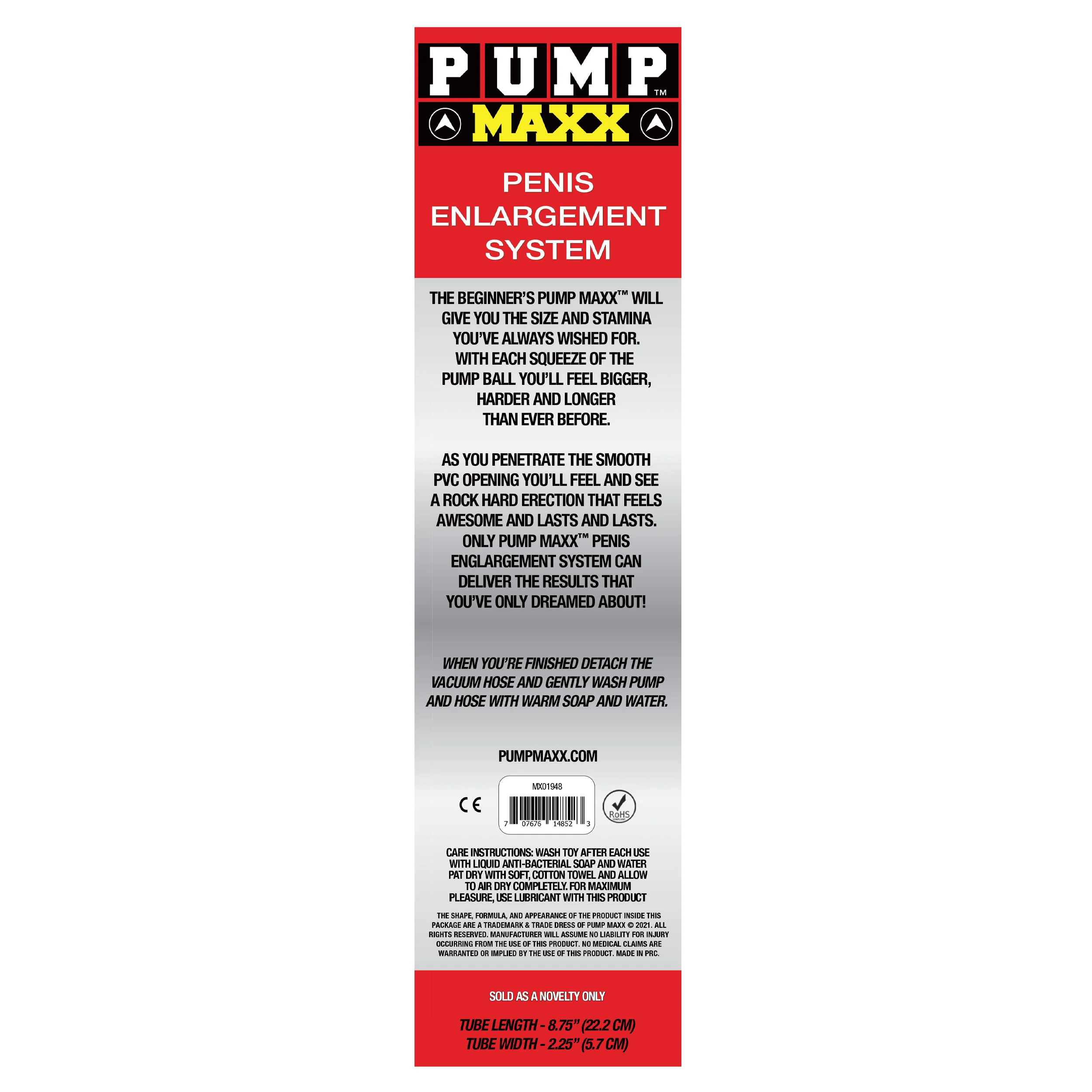 Pump Maxx Basic Penis Pump - Smoke - Image 3