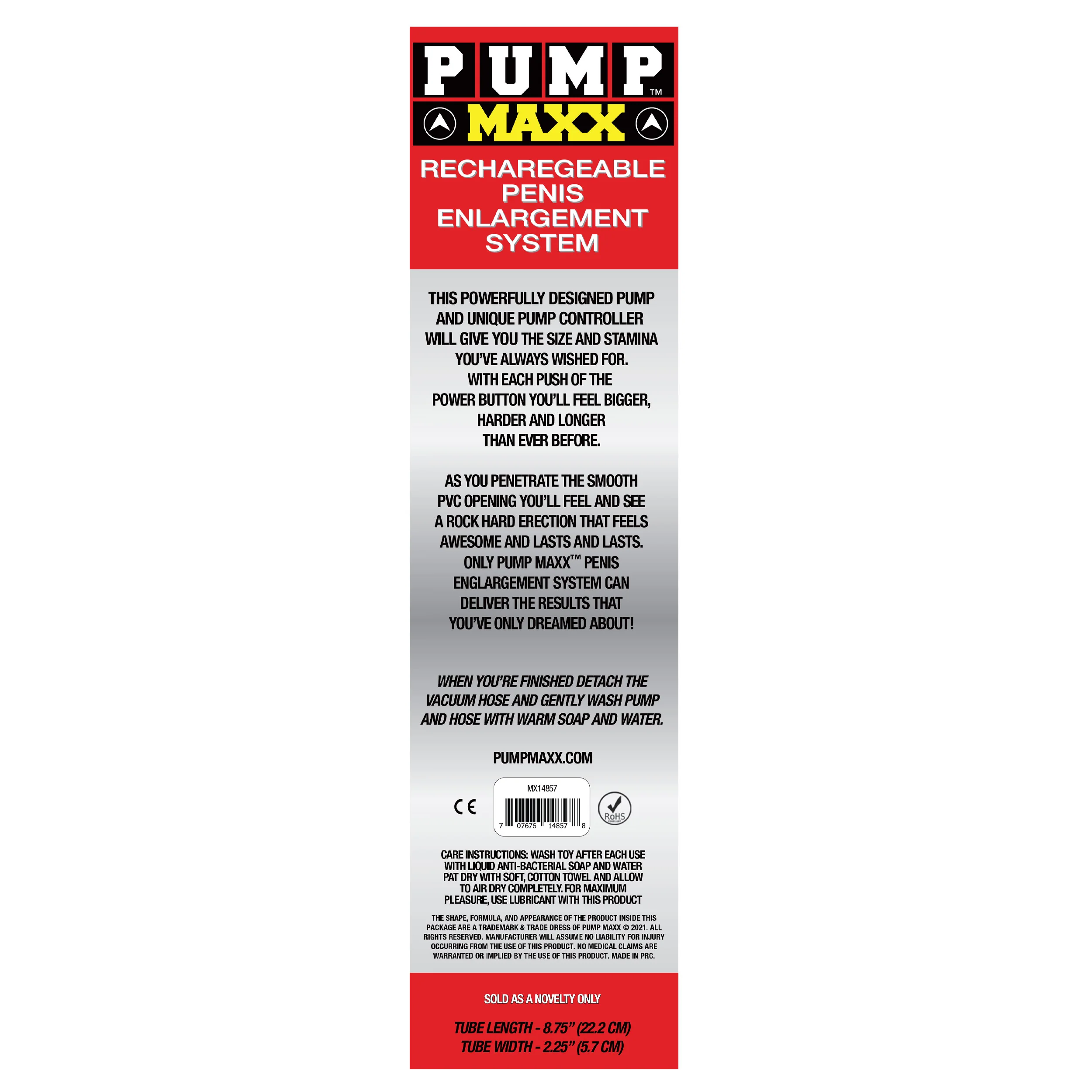 Pump Maxx Rechargeable Penis Pump - Image 3