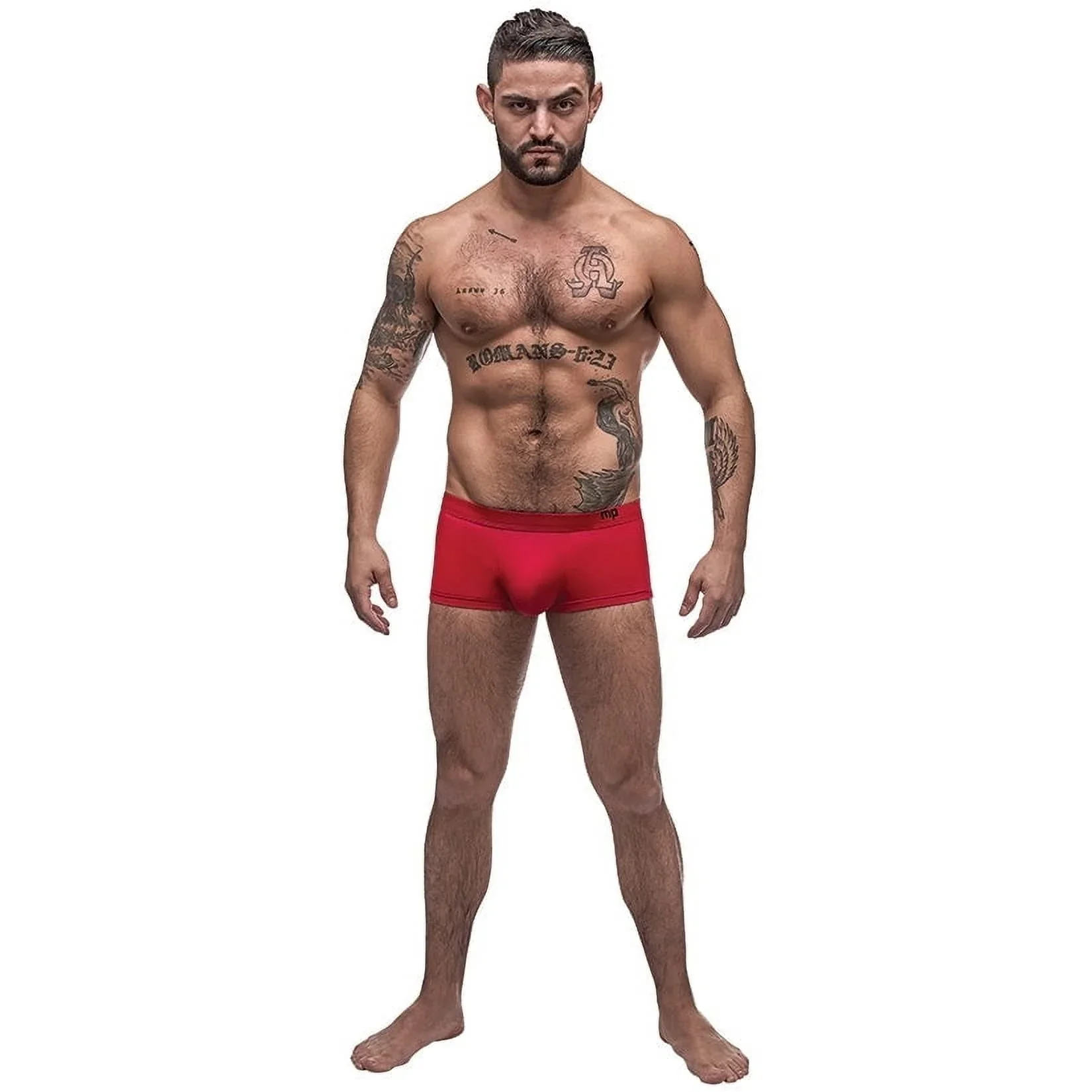 Pure Comfort Wonder Rayon Short, Red - Image 3