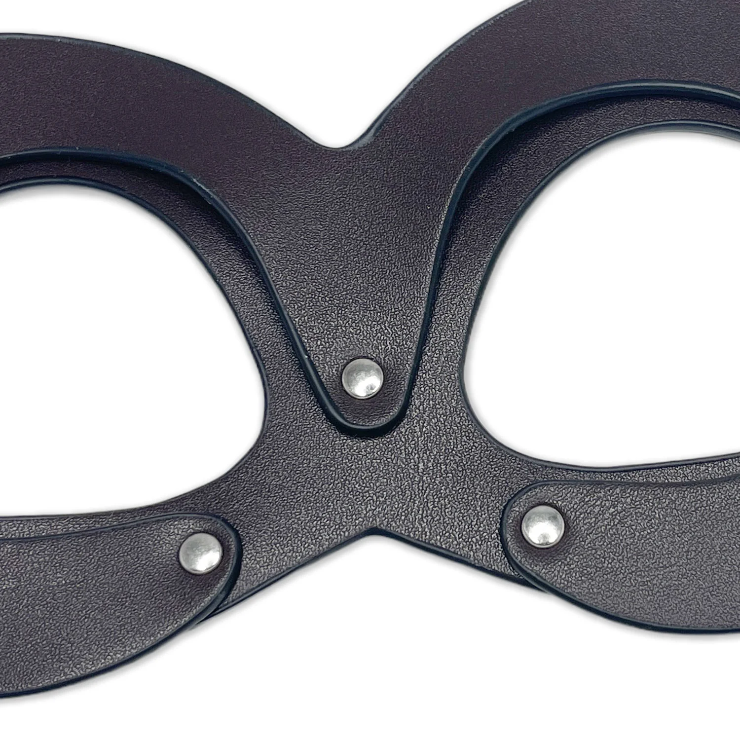 Pussy Cat Mask in Brown Vegan Leather by Fetish Pleasure Play - Image 2