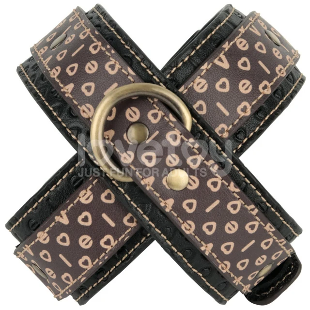 Rebellion Reign Designer Criss-Cross Handcuffs - Image 4