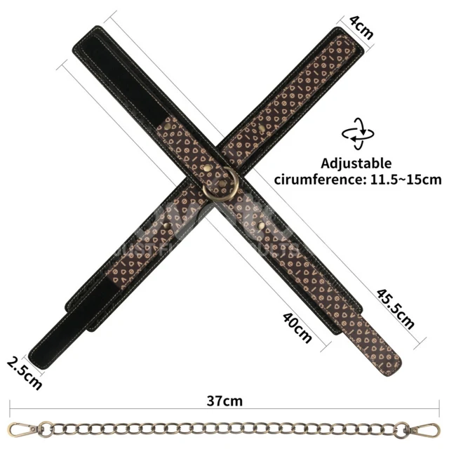 Rebellion Reign Designer Criss-Cross Handcuffs - Image 5