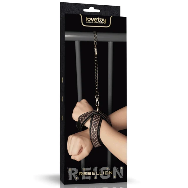 Rebellion Reign Designer Criss-Cross Handcuffs - Image 7