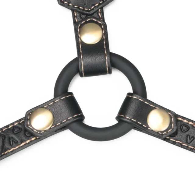 Rebellion Reign Full Body Harness in Vegan Leather - Image 5