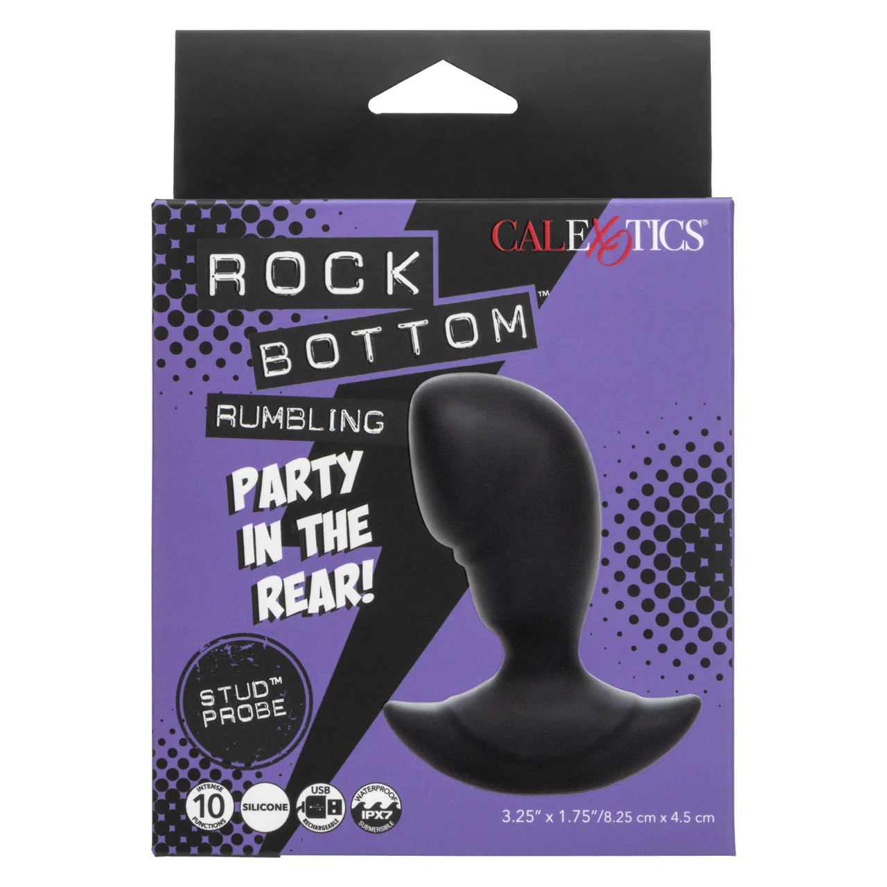 Rumbling Stud Probe Anal Plug by Rock Bottom - Image 7