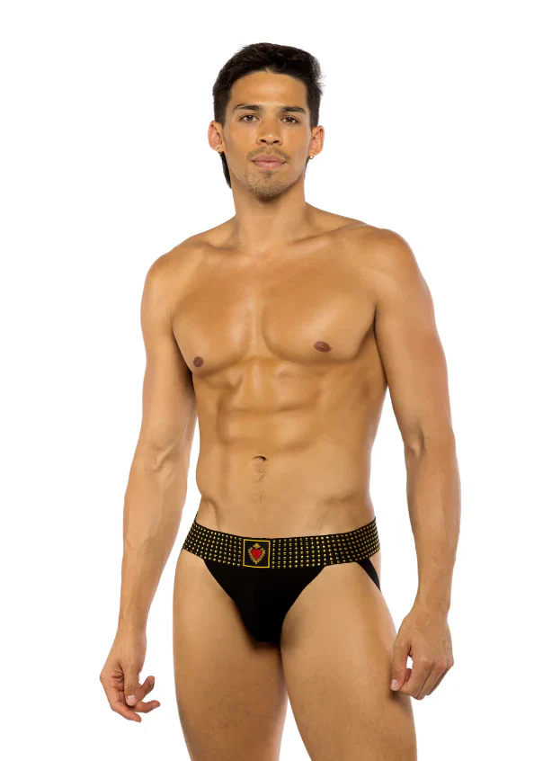 Sacred Heart Jockstrap, Black