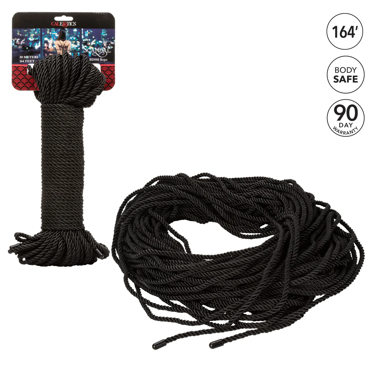 Scandal BDSM 50m Rope - Black - Image 5