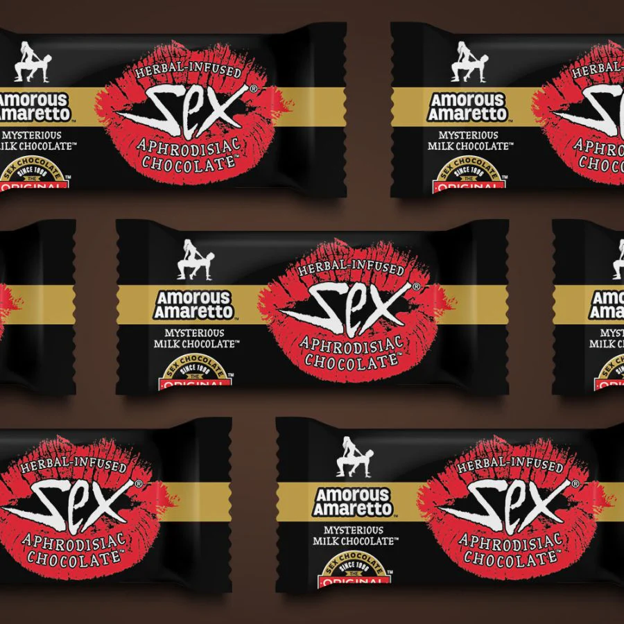 Amaretto Sex Chocolate Herbal Infused Aphrodisiac Treat - 1 Piece - Image 2