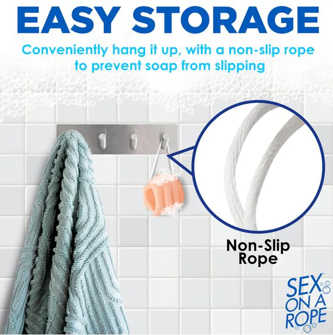 Sex On A Rope Tug N' Scrub Lightly Scented Soap - Image 5