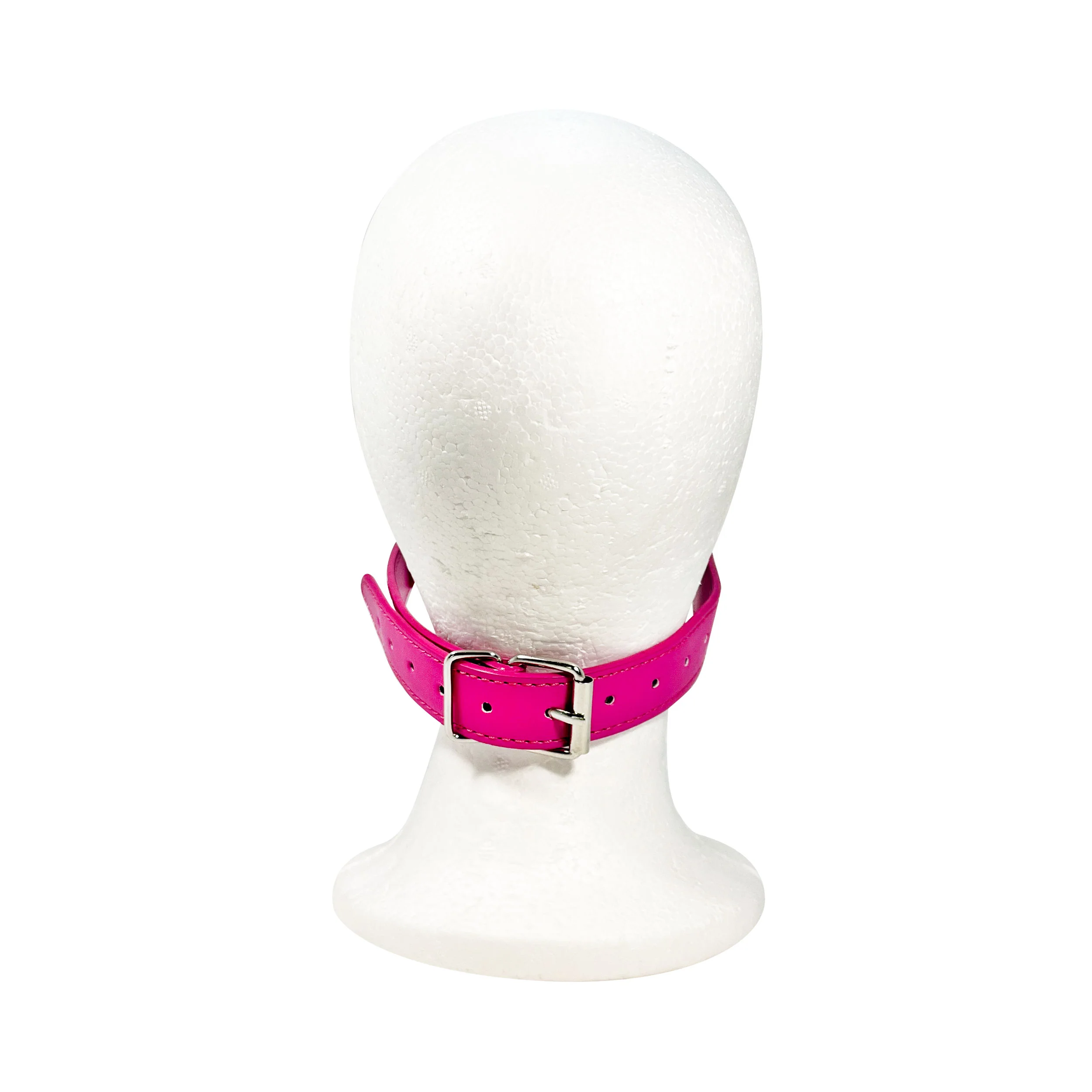 Silicone Bite Gag by Fetish Pleasure Play in Pink - Image 4
