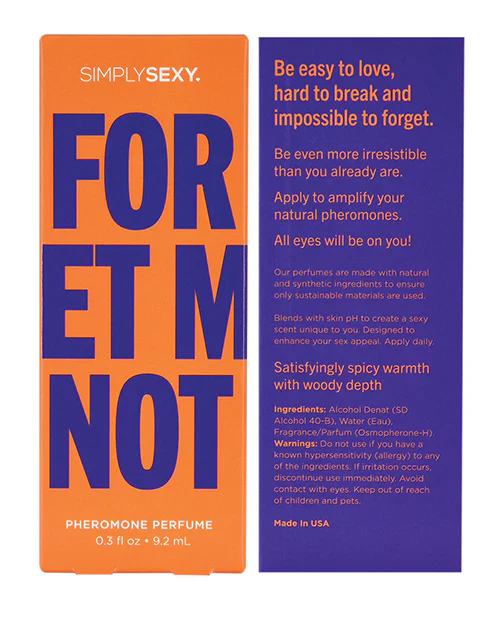 Simply Sexy Forget Me Not Pheromone Perfume Spray, .3oz - Image 3