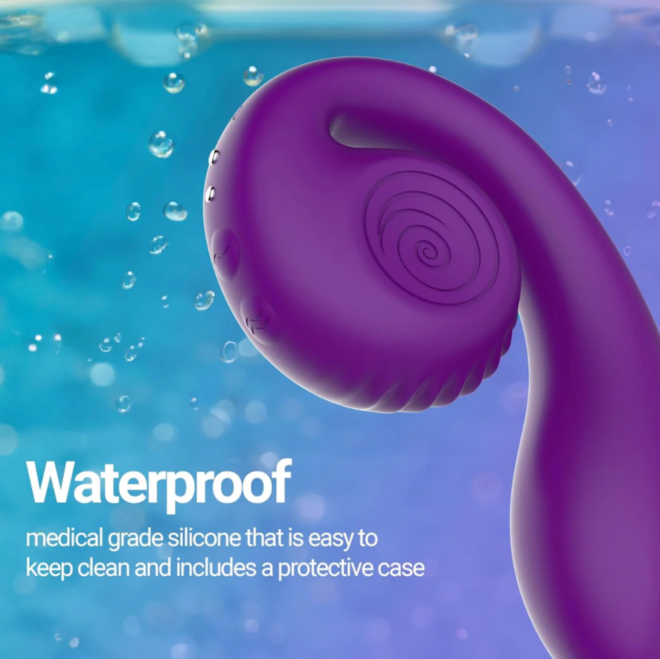 Snail Vibe Gizi Vibrator, Purple - Image 5