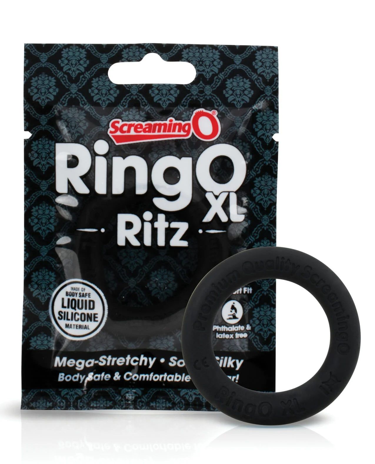 Screaming O Ring O Ritz XL Cock Ring - Black - Image 4