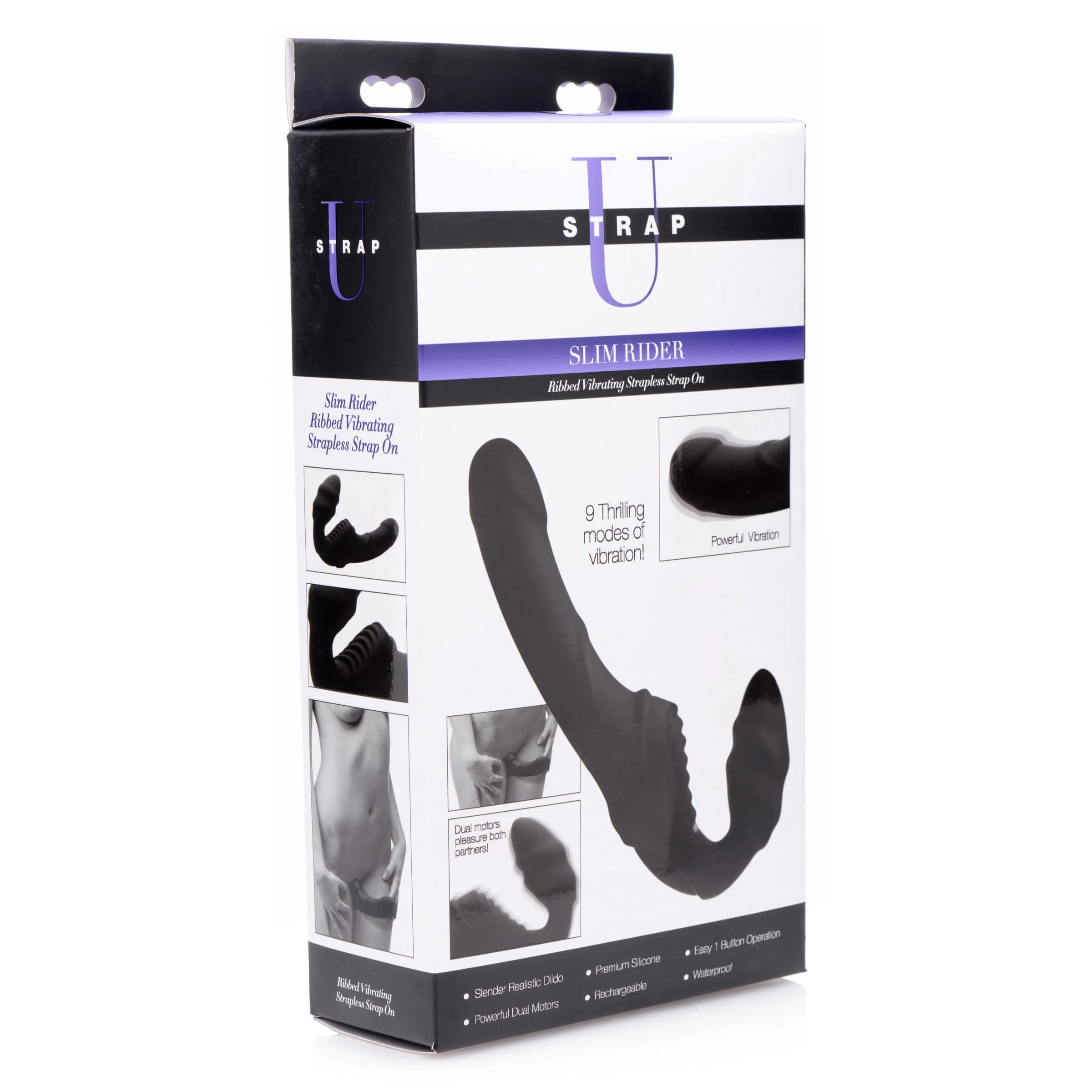 Strap U Slim Rider Strap On - Black - Image 7