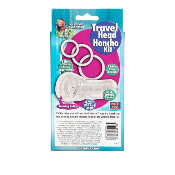 Sue Johanson's Travel Head Honcho Kit - Image 6