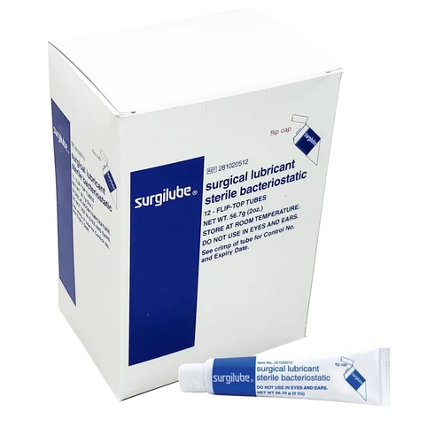 Surgilube Sterile Surgical Personal Lubricant 2oz - Image 2