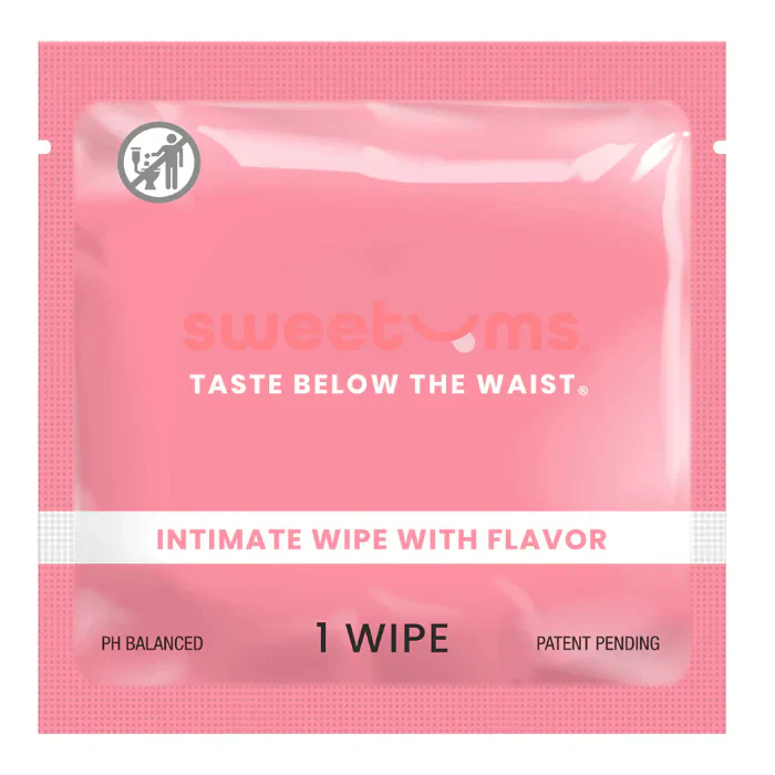 Sweetums PH Balanced Cherry Flavored Intimate Wipe for Her - Single Pack - Image 2