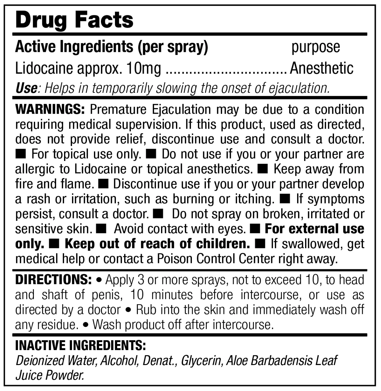 Swiss Navy - Endurance Spray 15ml - Image 2