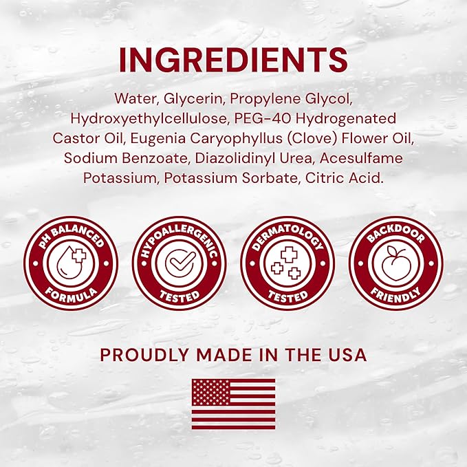 Swiss Navy Water-Based Anal Jelly with Clove Oil 2oz - Image 4