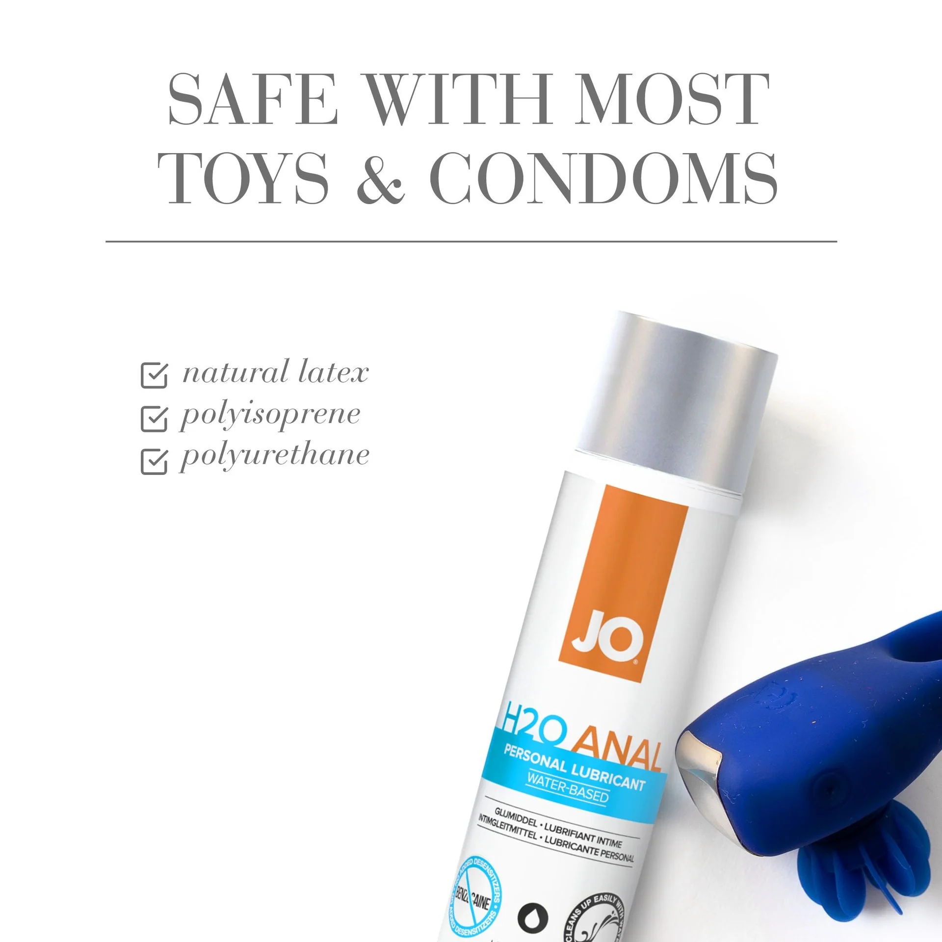 JO H2O Anal Original Lube - 8 oz - Image 4