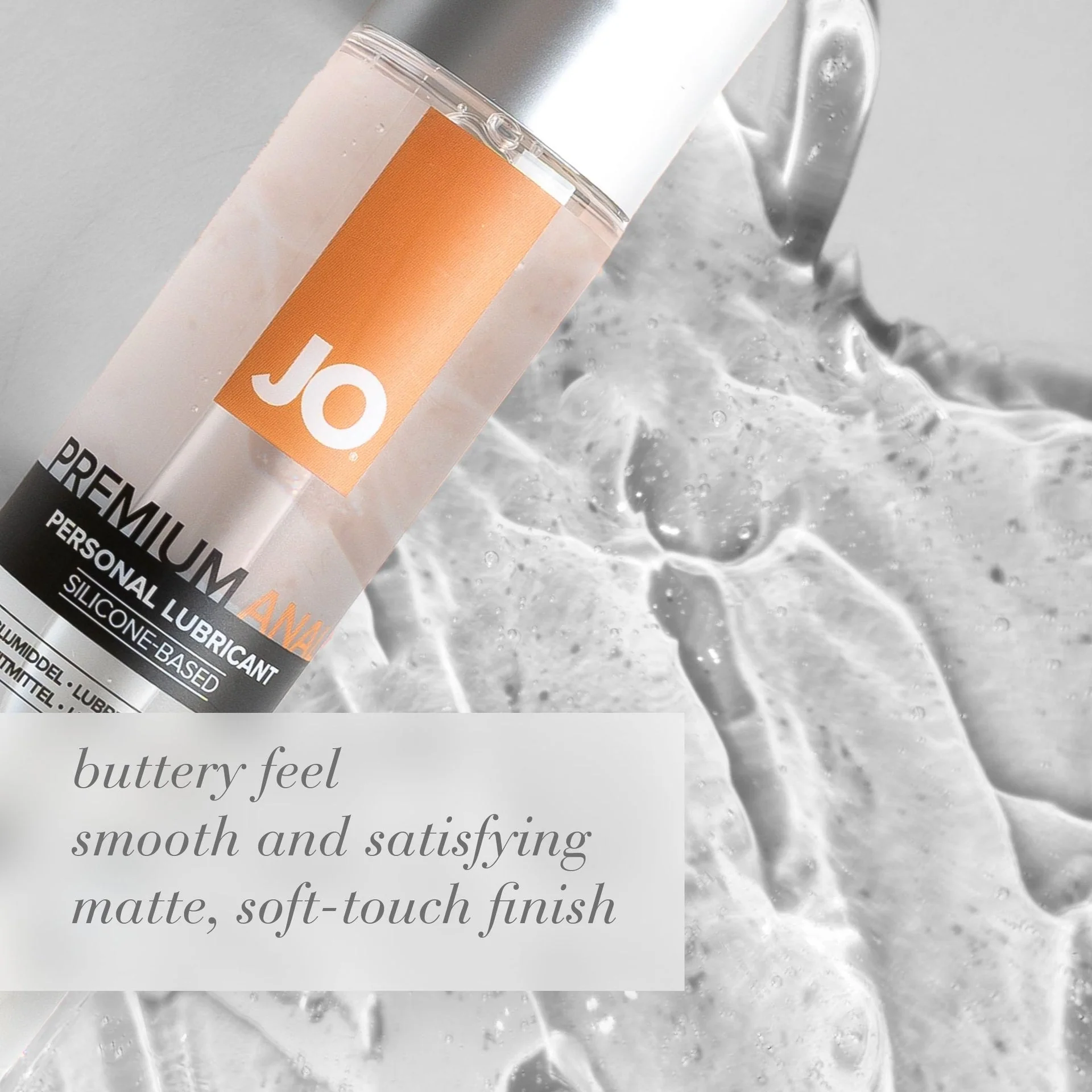 JO Premium Anal Original Silicone Lube - 2 oz - Image 3