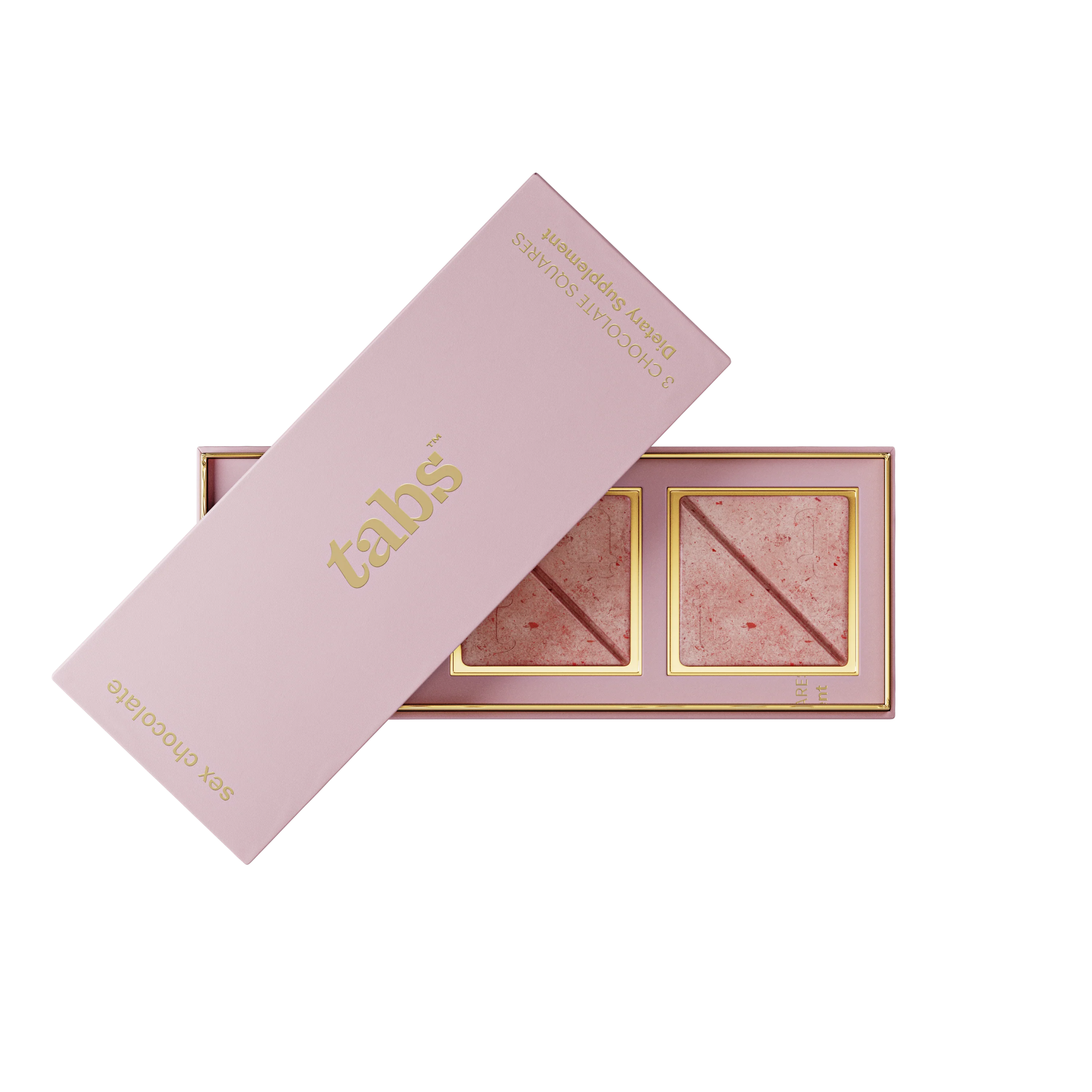 Tabs Sex Chocolate - Decadent Cherry Rose White Chocolate