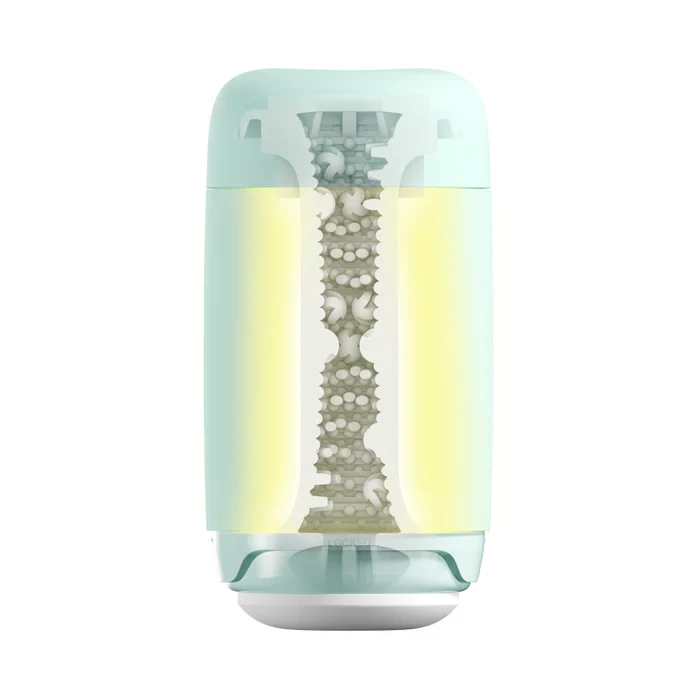 Tenga Puffy Mint Green Masturbator Stroker - Image 3