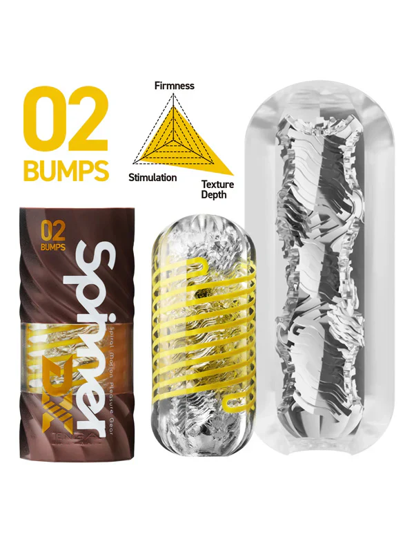 Tenga Spinner DX Spiral Masturbator 02 Bumps - Image 3